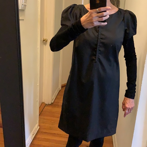 Italian Designer Black 90s Dress - Picture 2 of 7